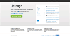 Desktop Screenshot of listango.com